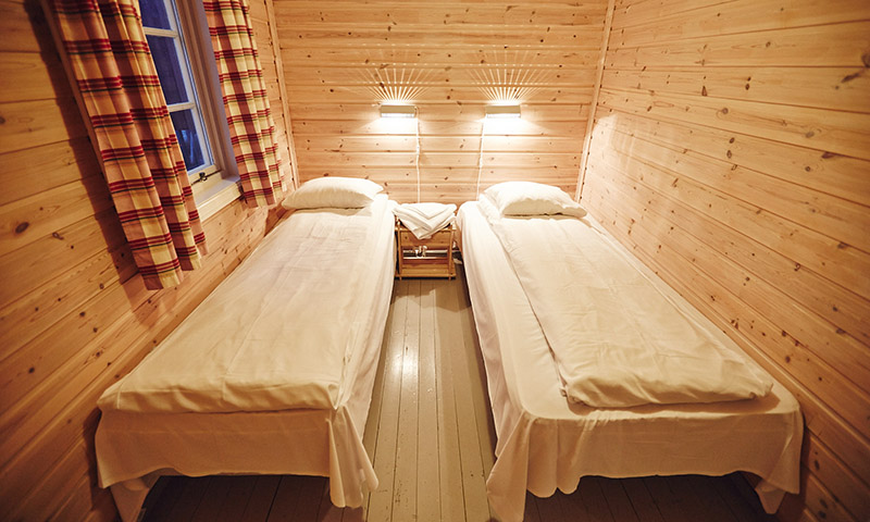 dormir dans une cabane norvege