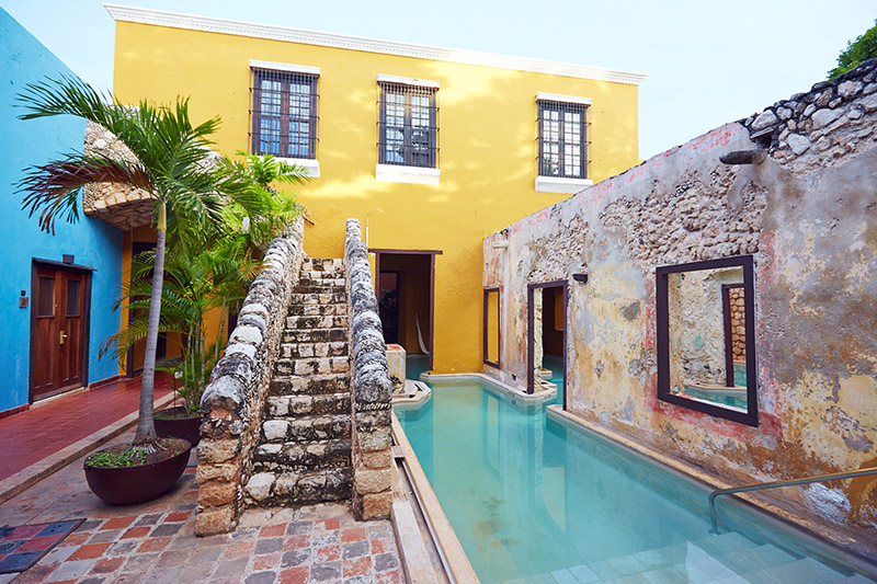 Hotel Luxe Campeche Mexique