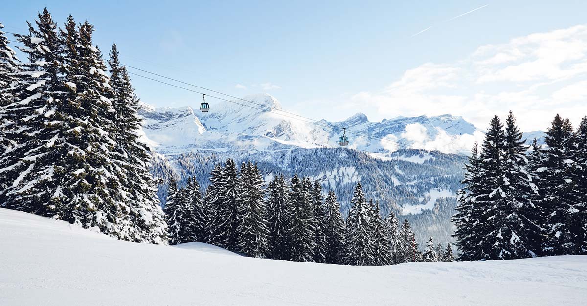 Skier-a-Villars-Gryon