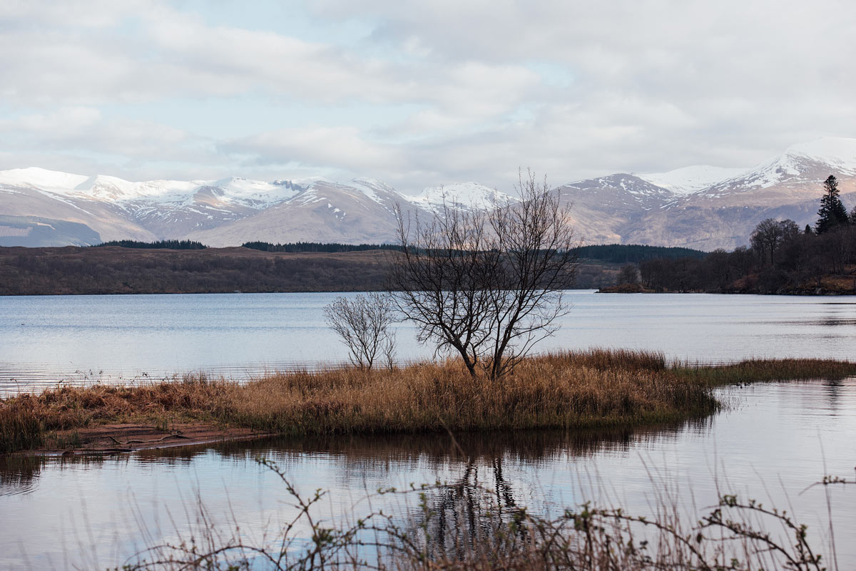 Paysage Ecosse Loch Lochy