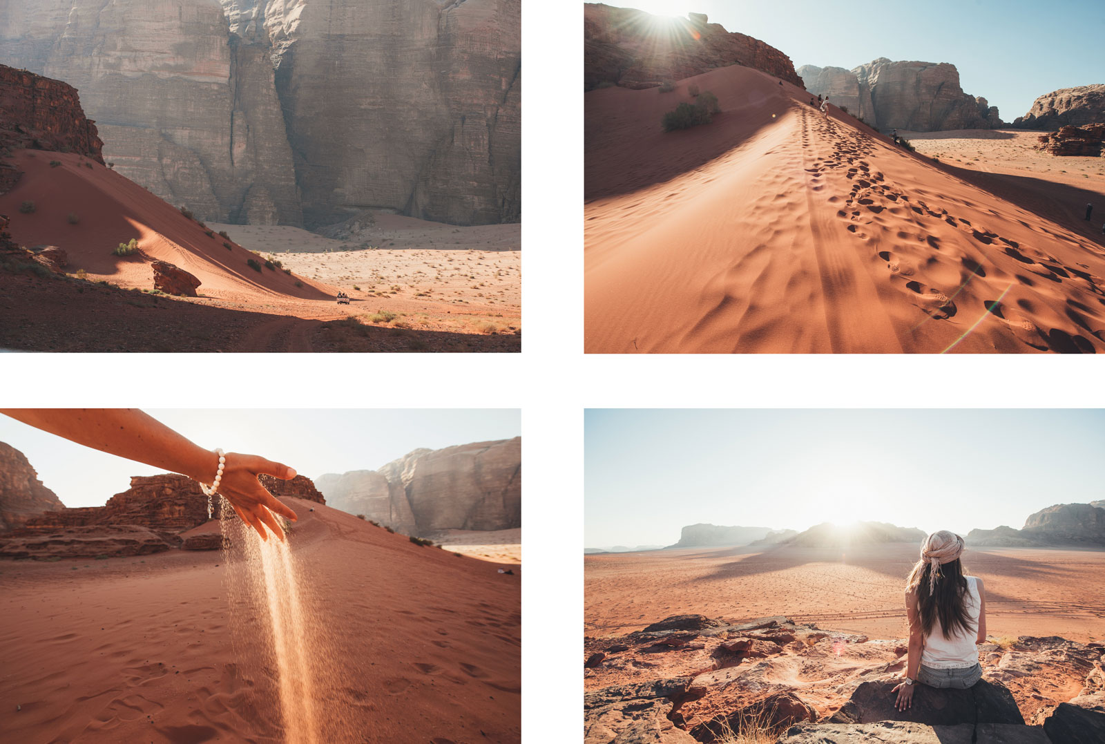 dune de sable rouge jordanie