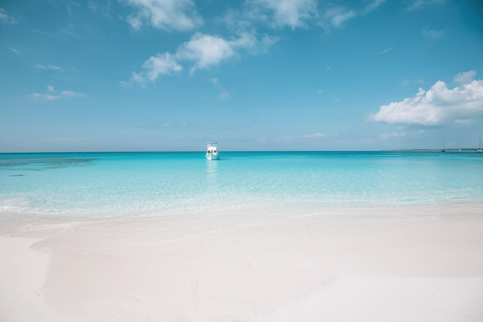 Plage du Cap Santa Maria, une des plus belle du monde, Long Island, Bahamas