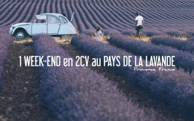 FRANCE | UN WEEK-END EN PROVENCE EN 2CV AU PAYS DE LA LAVANDE