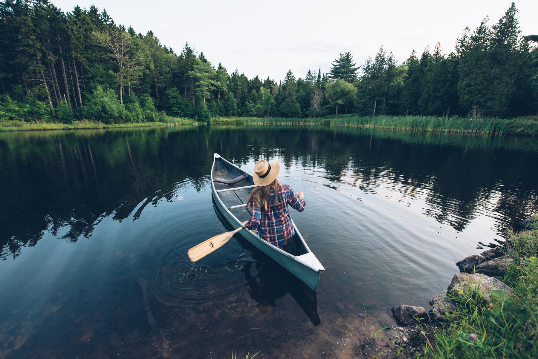 Canoe au Canada, Ridgeback Lodge, Nouveau Brunswick