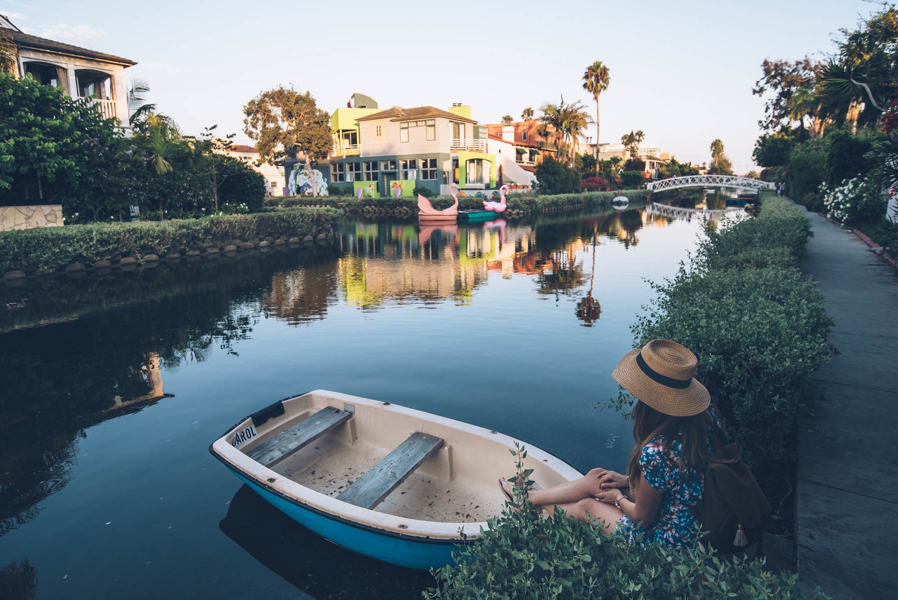 Venice canals, Los Angeles