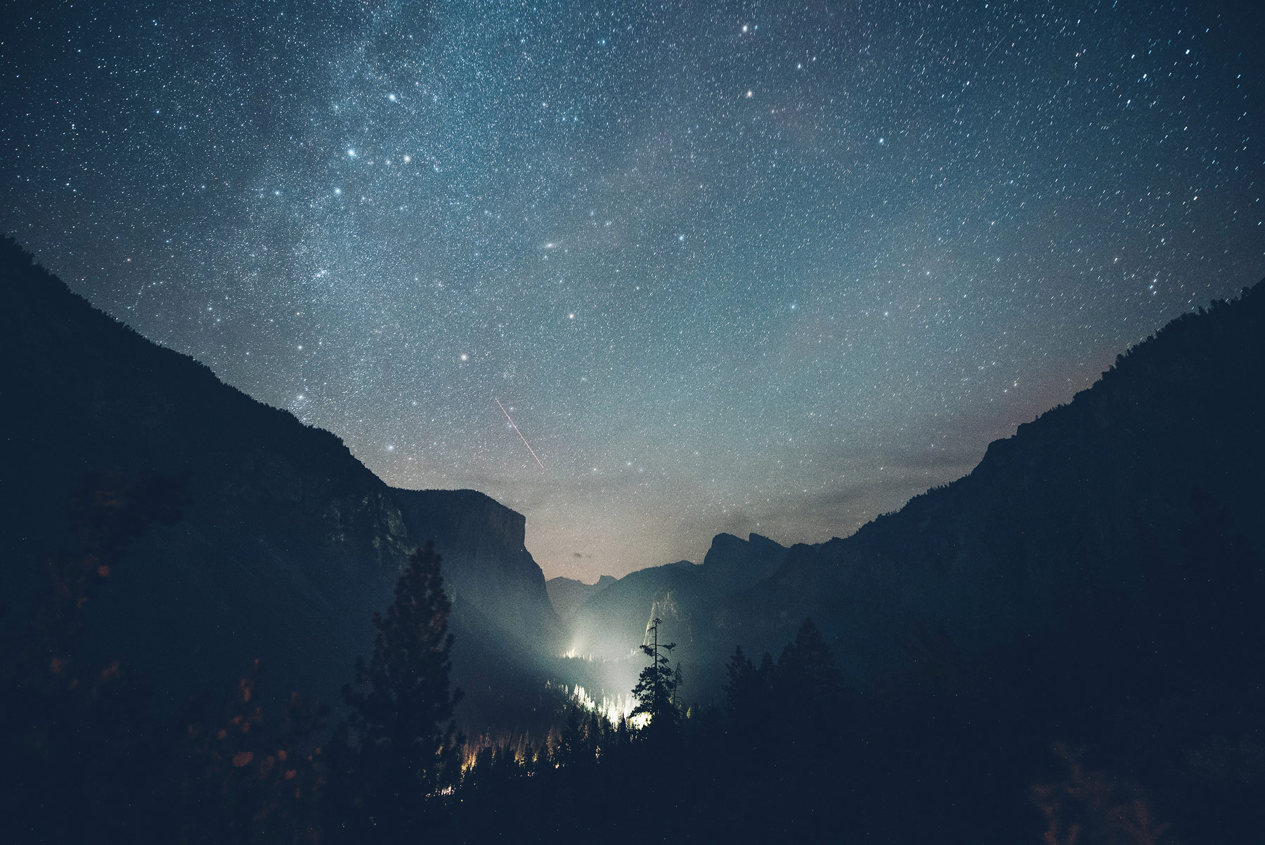 Yosemite by Night