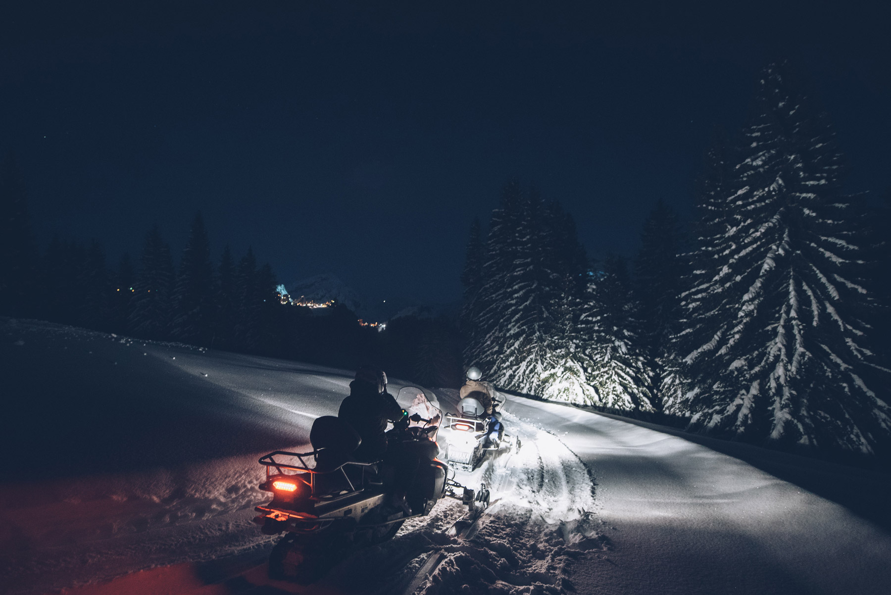 Avoriaz: Faire de la Moto neige