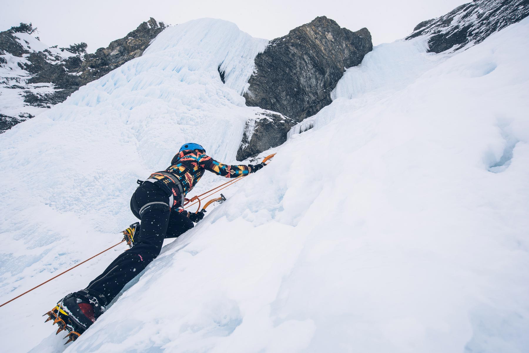 Ice Climbing Davos