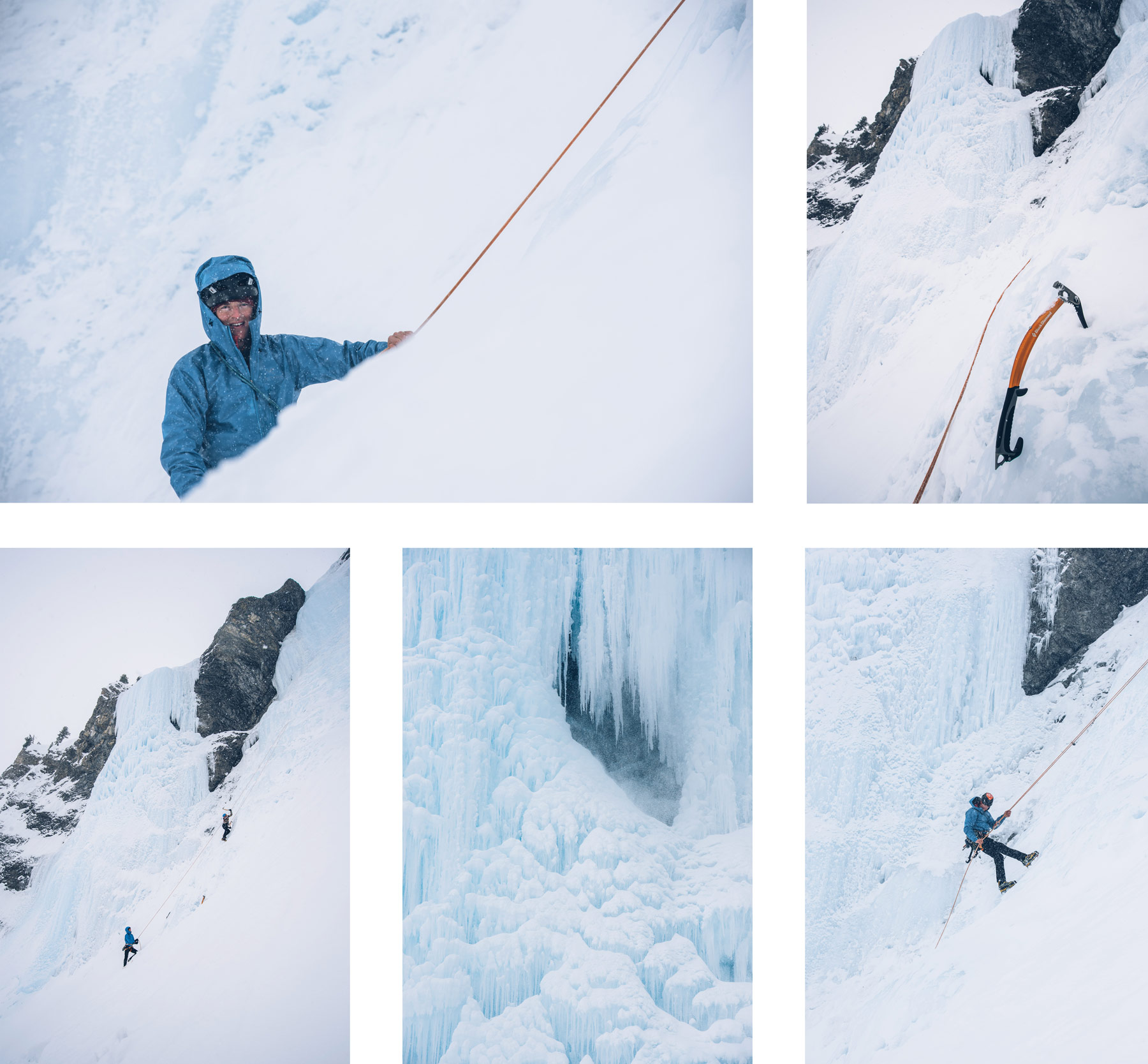 Ice Climbing, Davos, Suisse