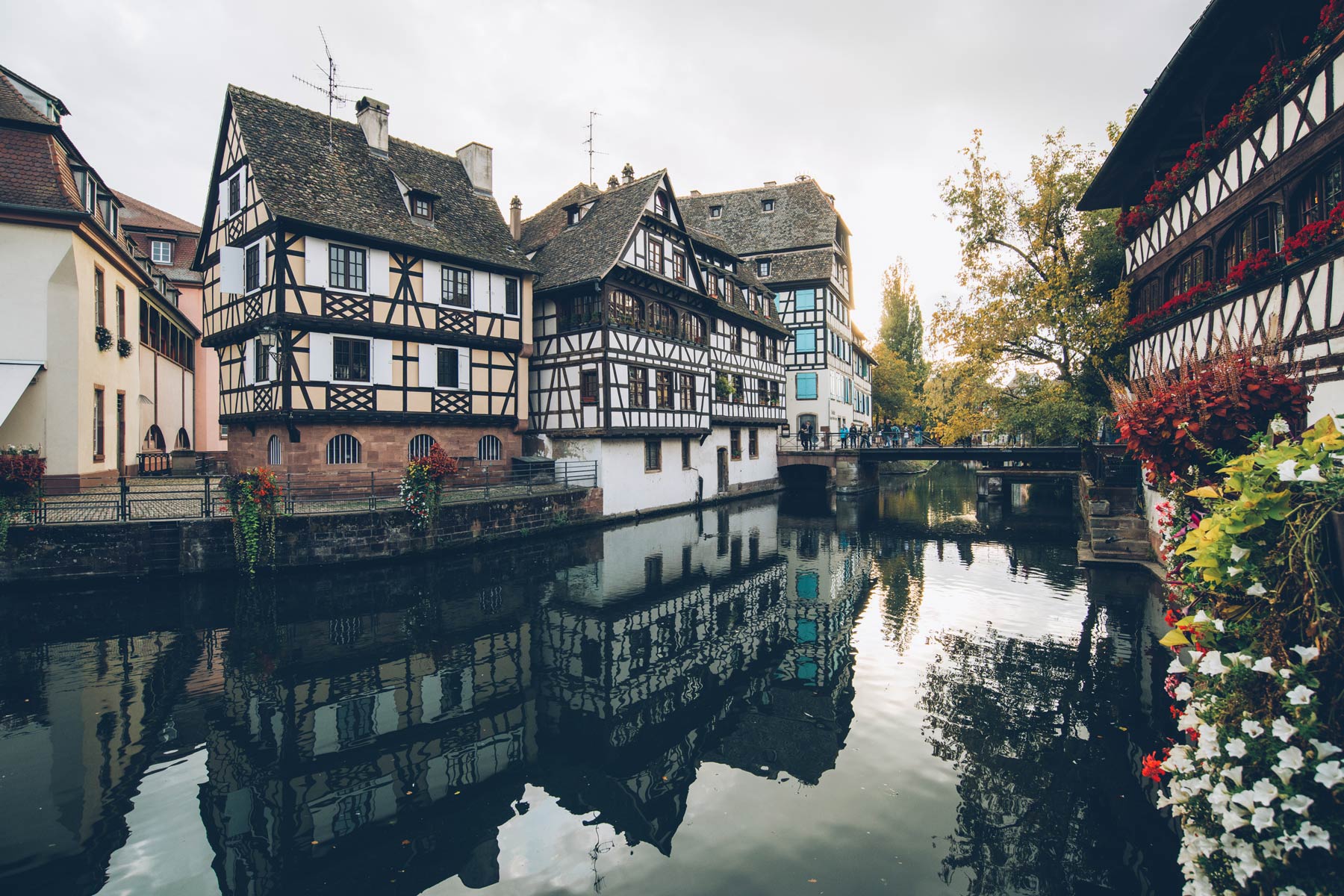 Petite France, Strasbourg, Maisons à colombages