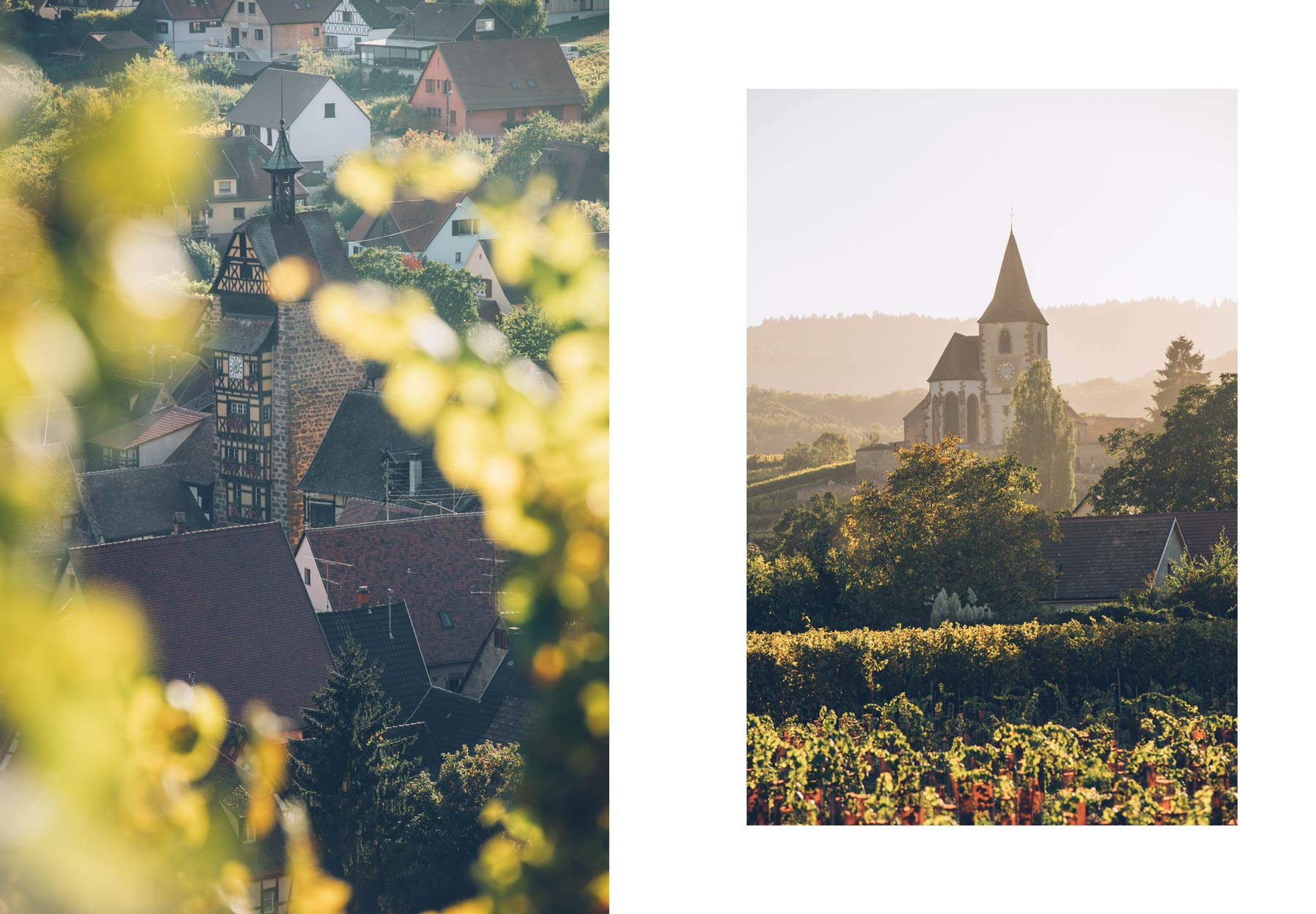 Villages Alsaciens sur la route des vins