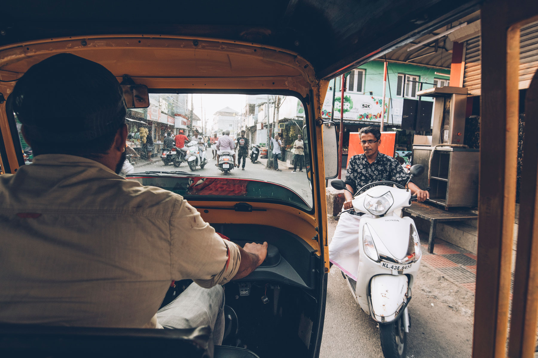 Tuktuk, Inde Kerala