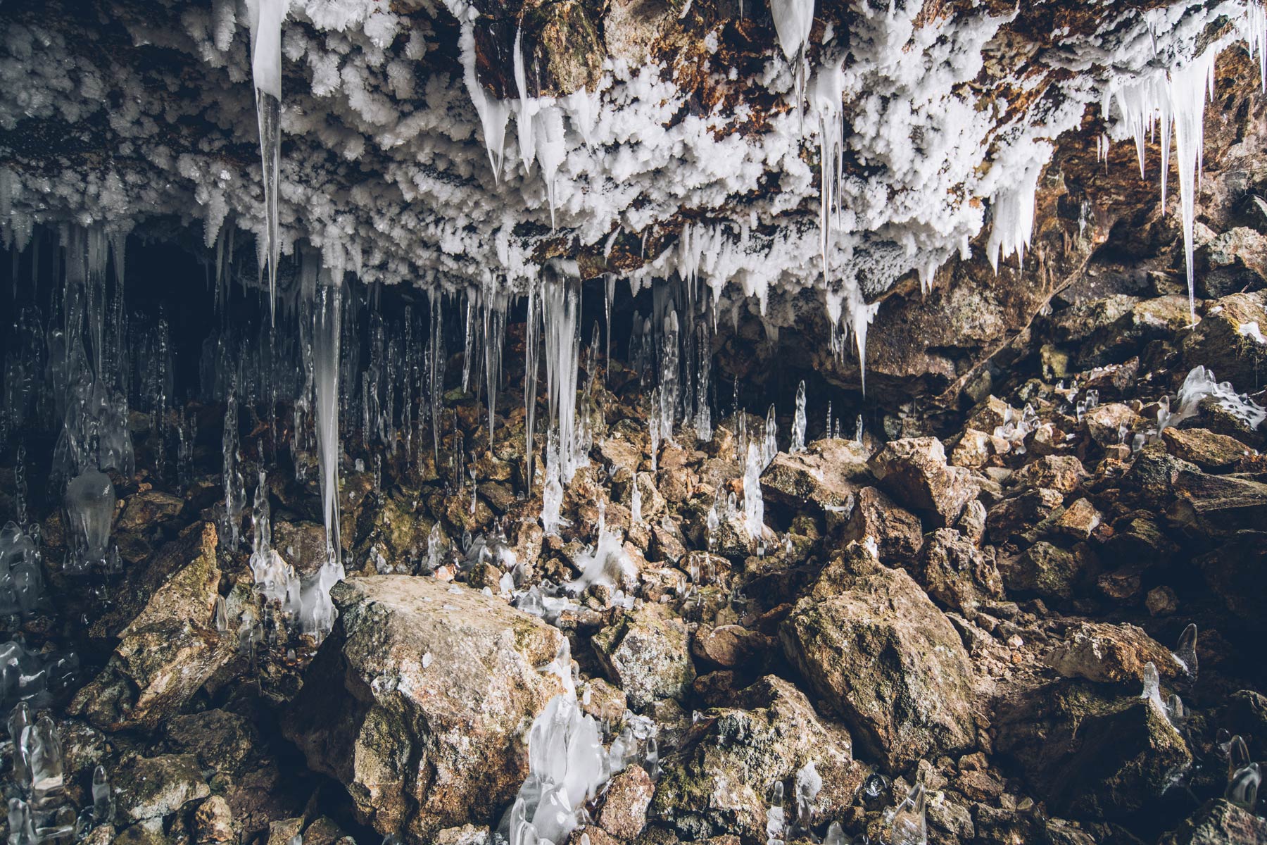 Grotte de glace / Ice Cave, Japon