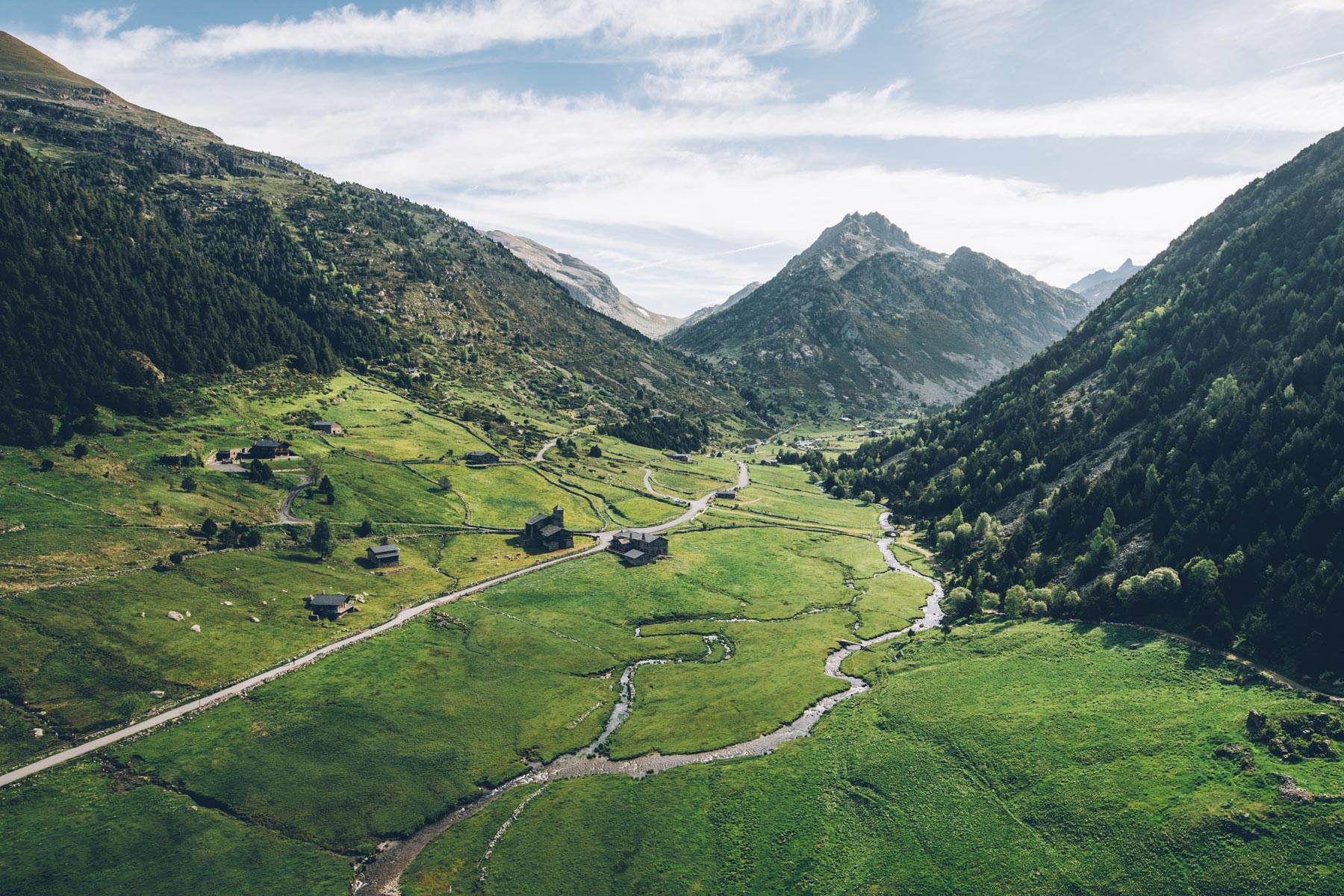 la vallée d'Incles, Andorre