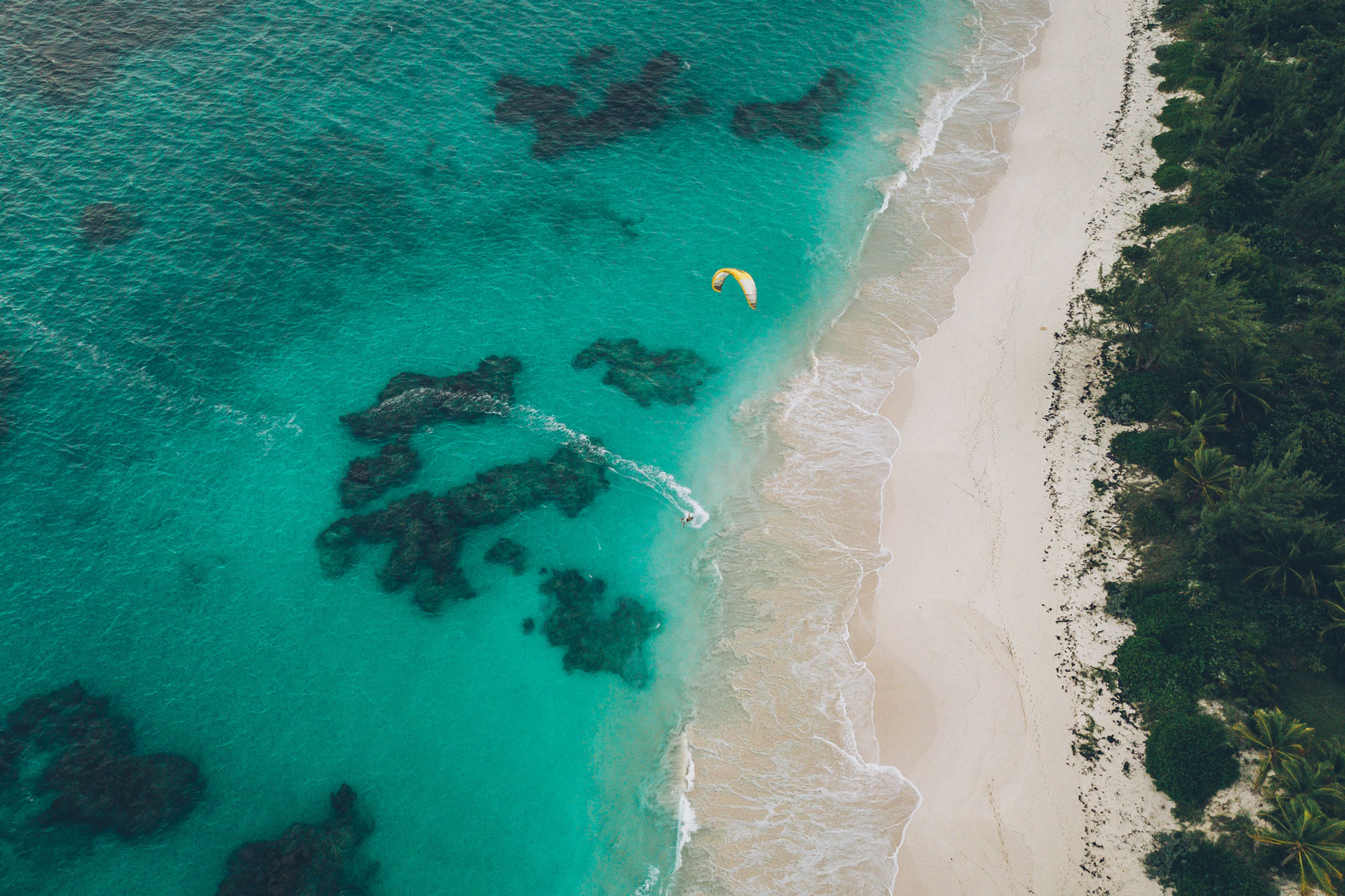 Kite Surf, Cat island, Bahamas