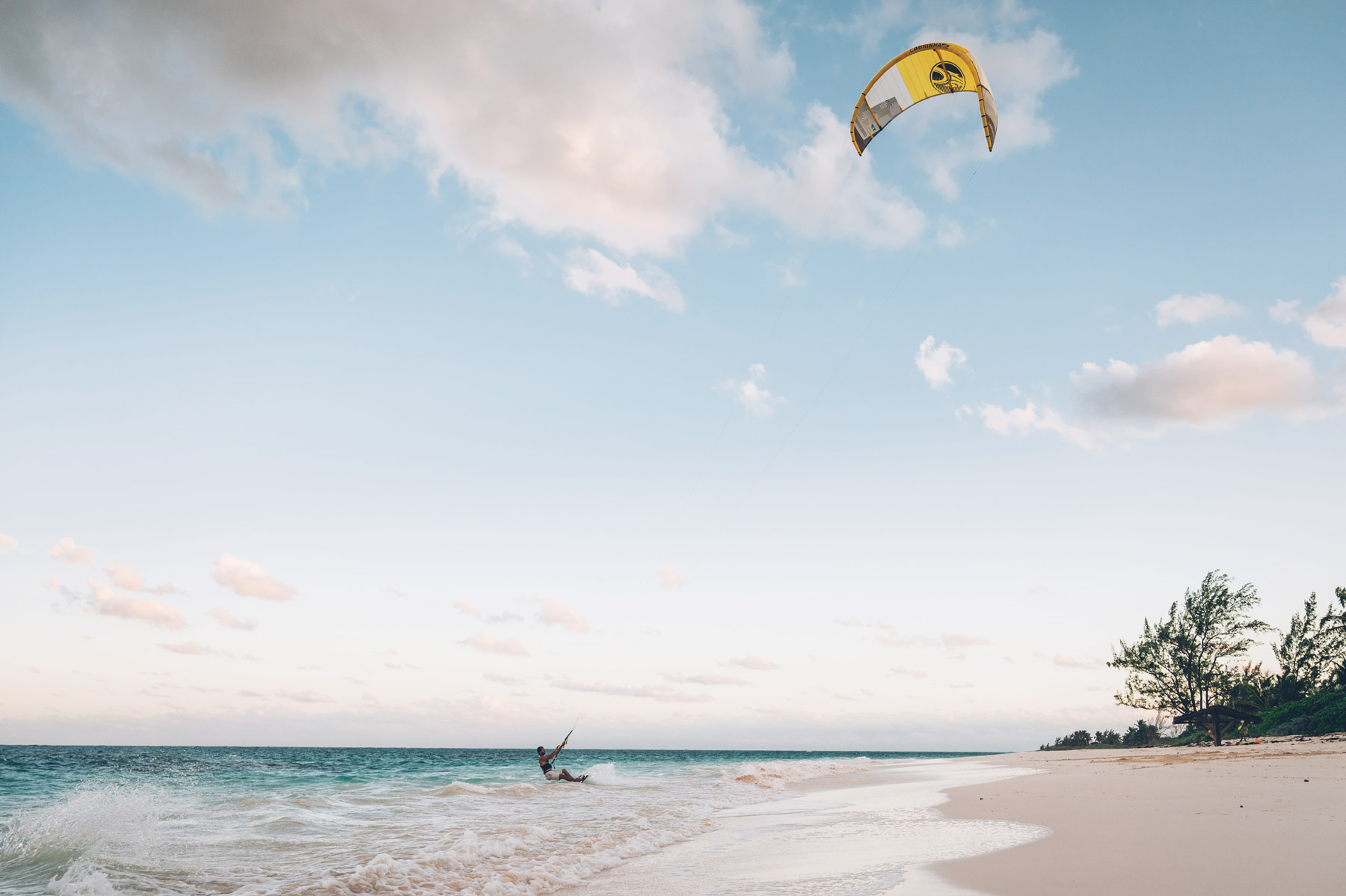Kite Surf, Cat island, Bahamas