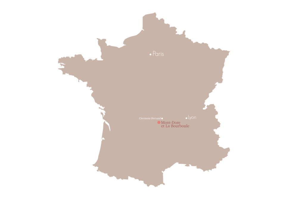 Carte Mont Dore en Auvergne