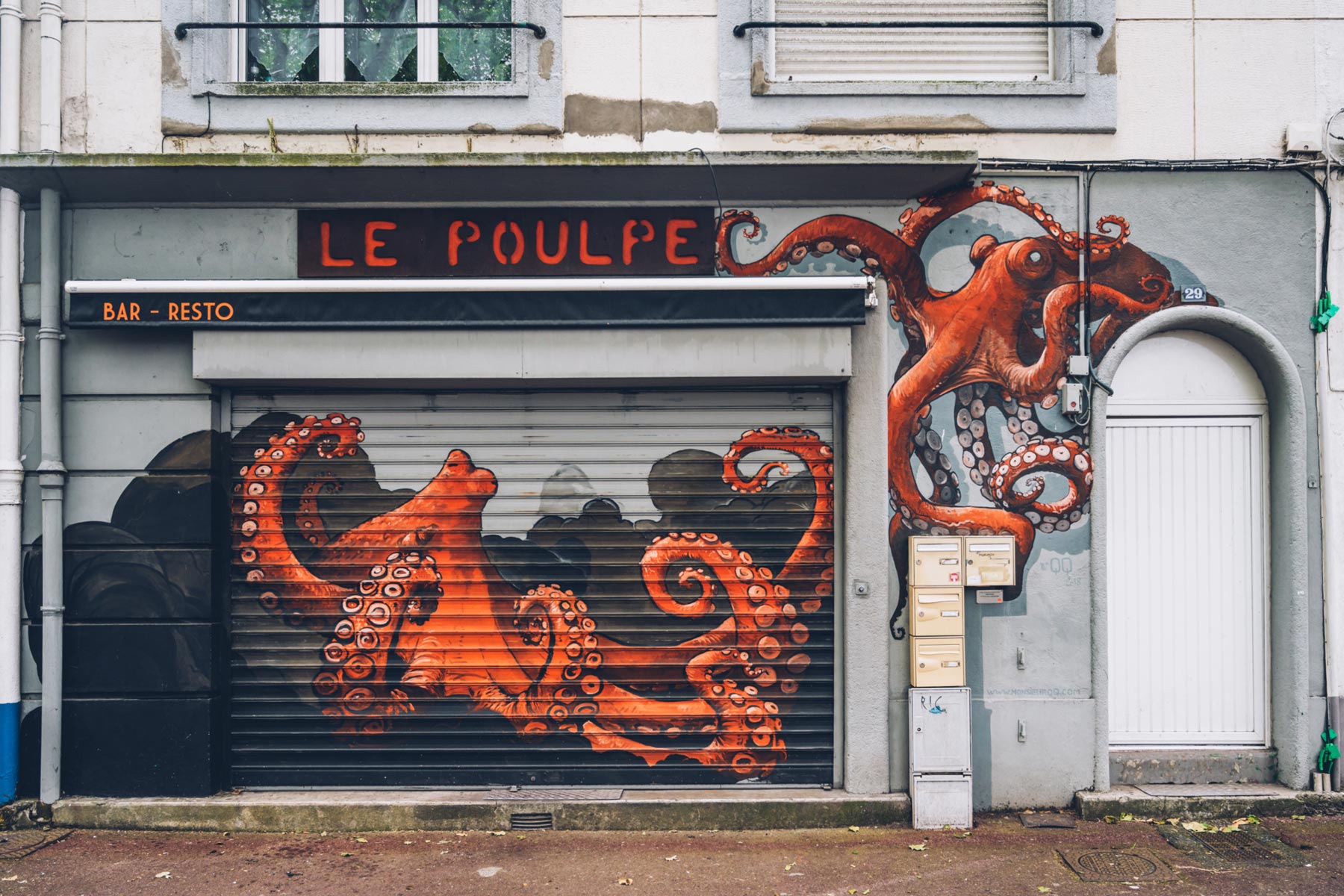 Le Poulpe, Street Art, Lorient