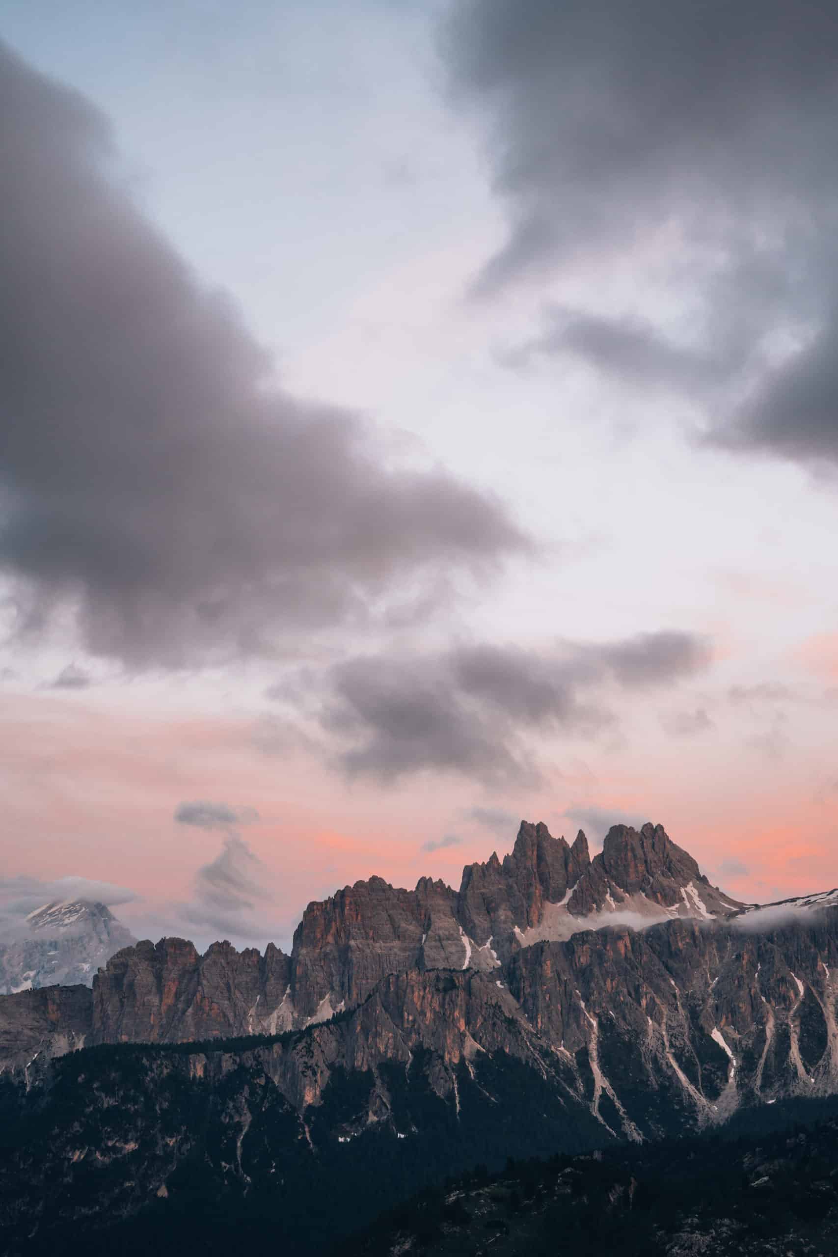 Coucher de Soleil Dolomites