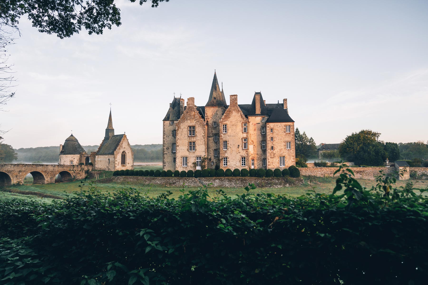 château de Bourgon, Mayenne