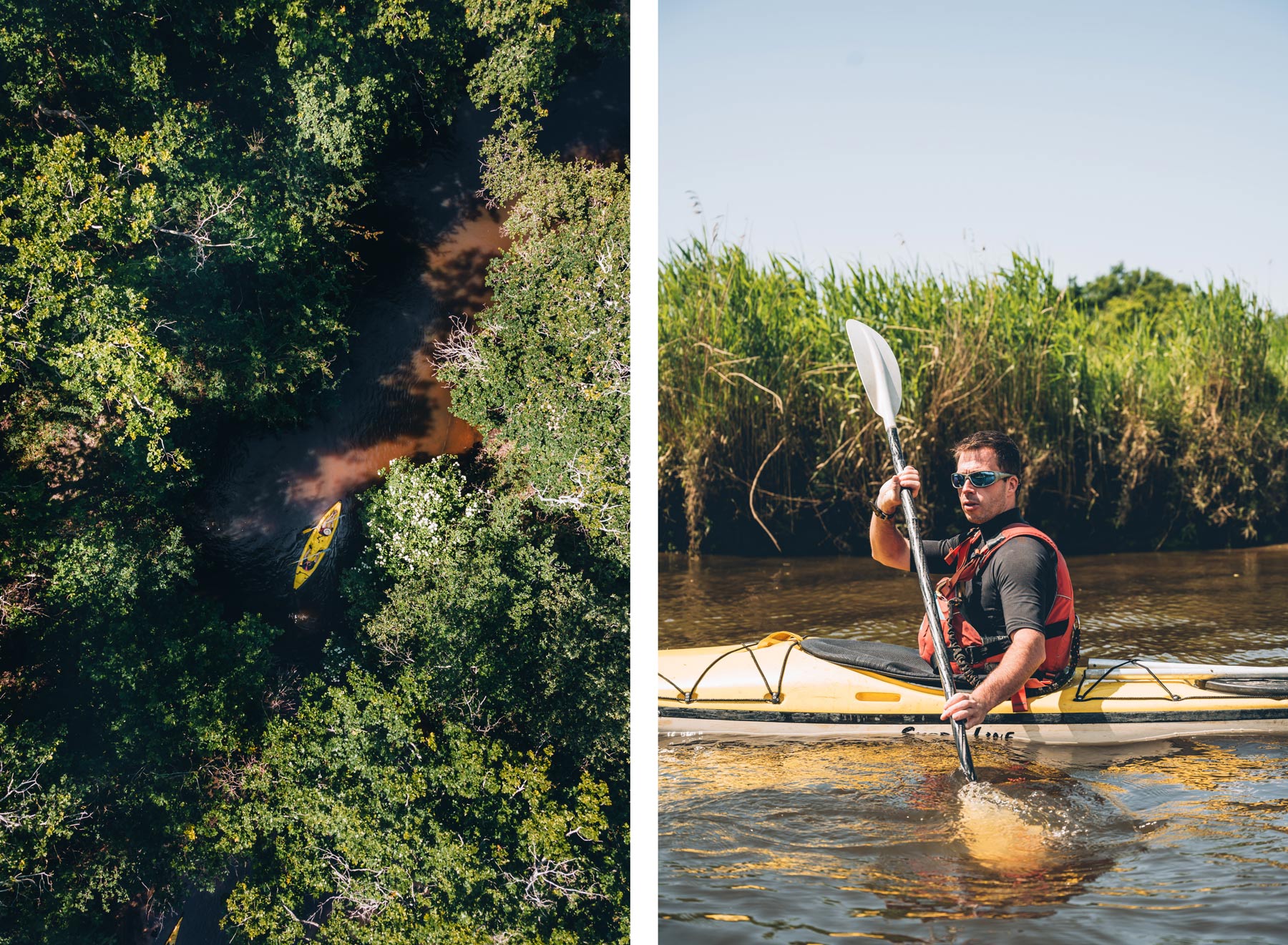 Le Delta de la Leyre en kayak de mer