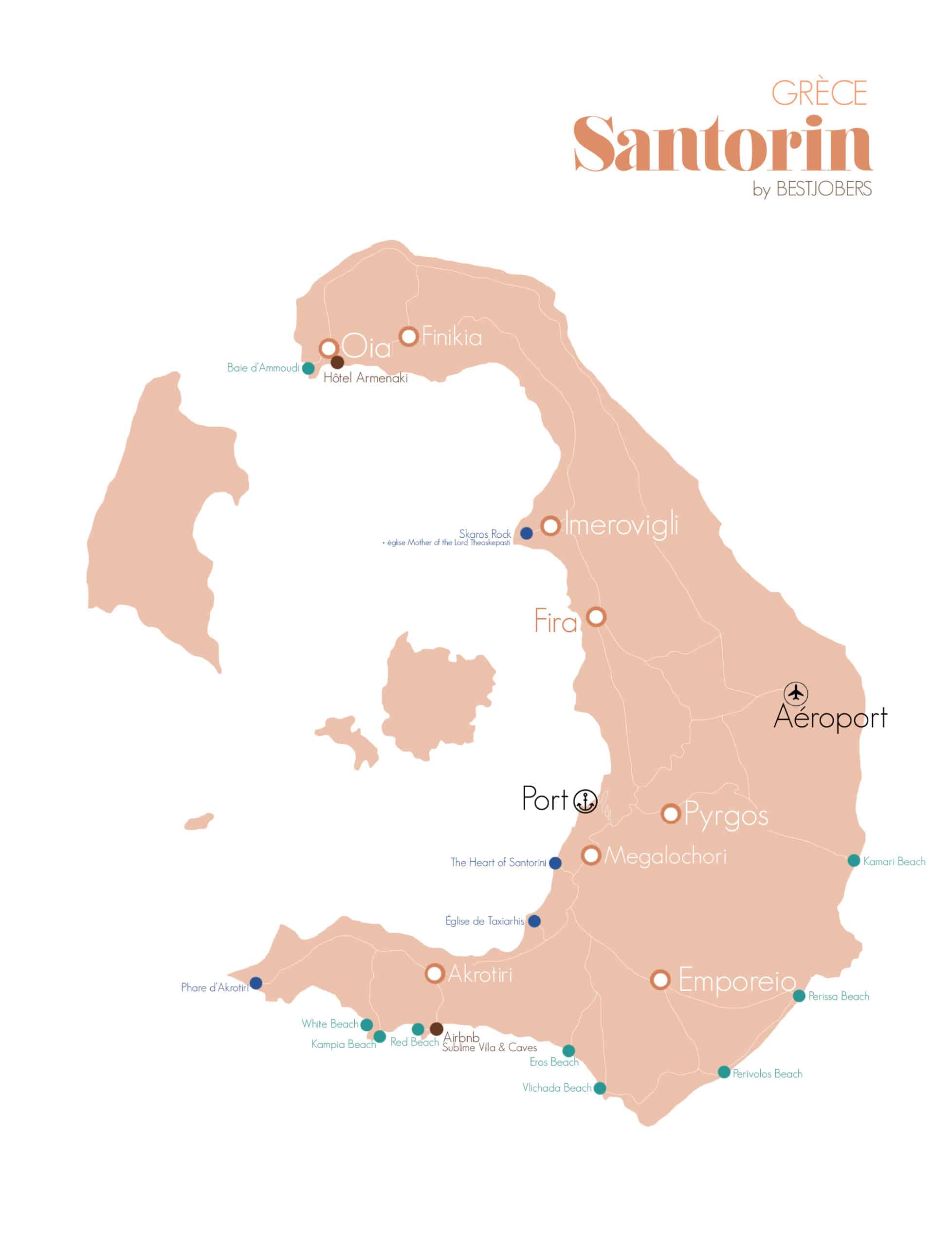 Carte de Santorin Bestjobers Blog