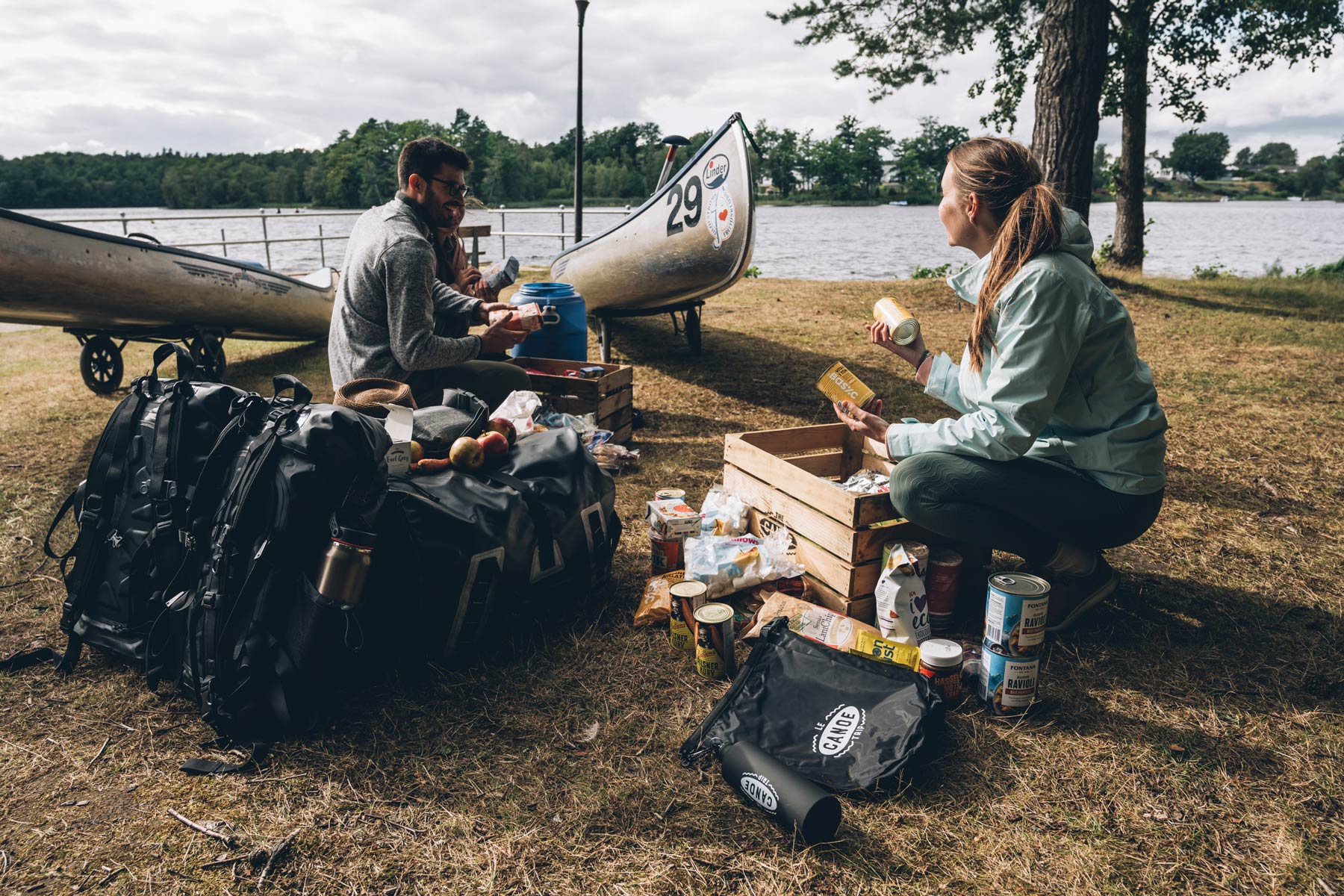 Le canoe Trip Food pack