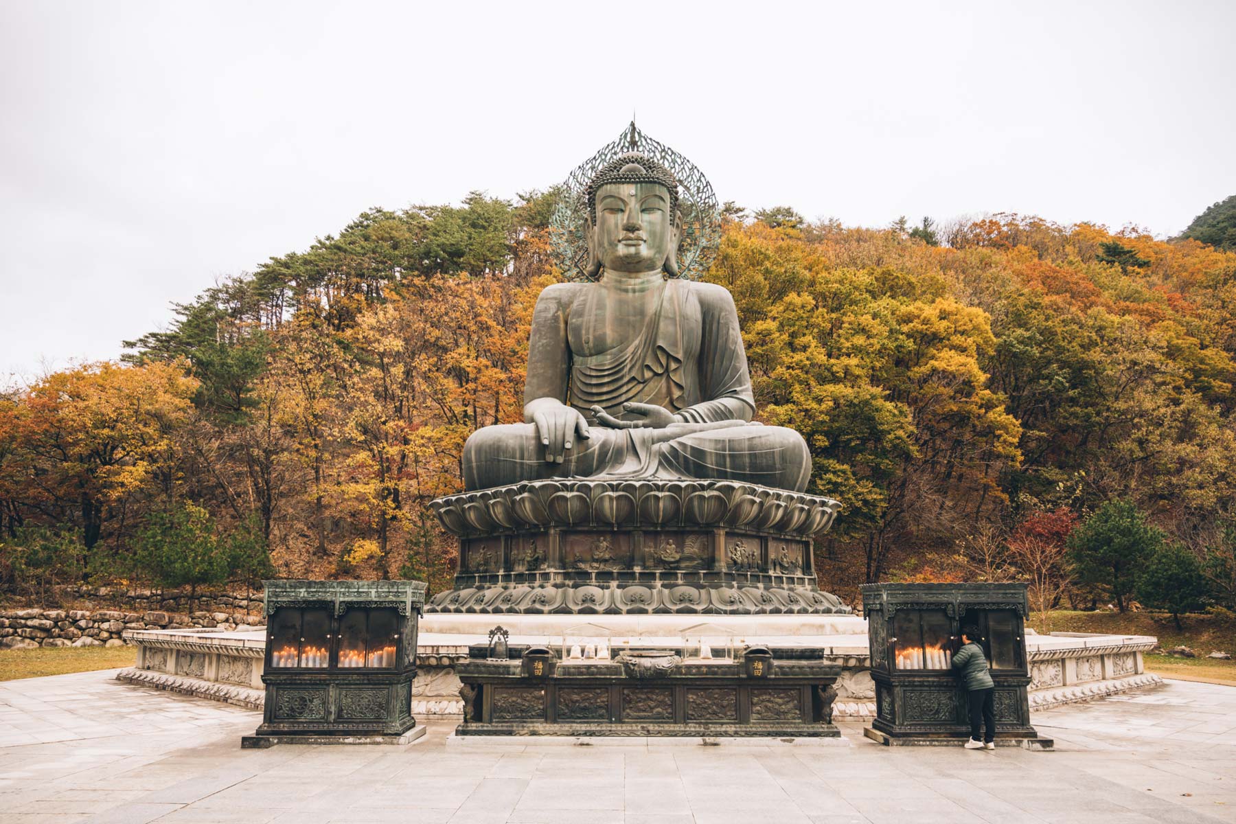 Bouddha, Seoraksan, Coréé du Sud