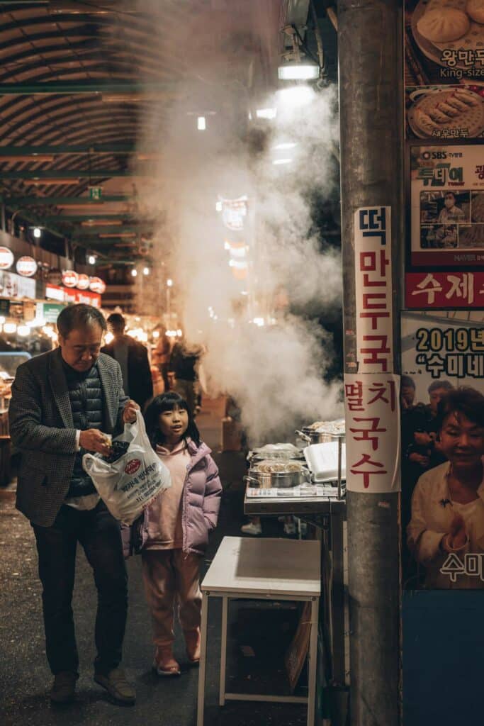 Gwangjang market, Seoul